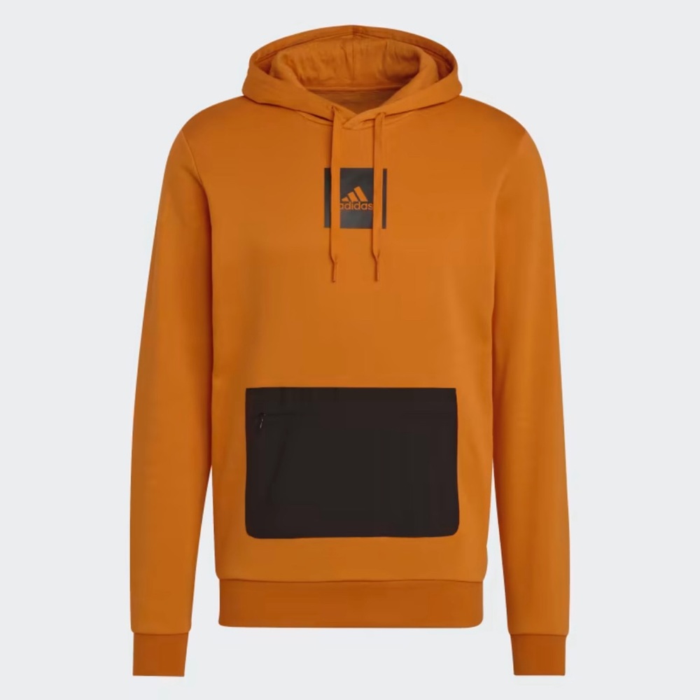 Adidas Essentials Fleece Hoodie - Orange